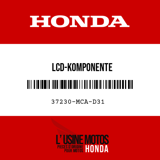 image de 37230-MCA-D31 LCD-KOMPONENTE