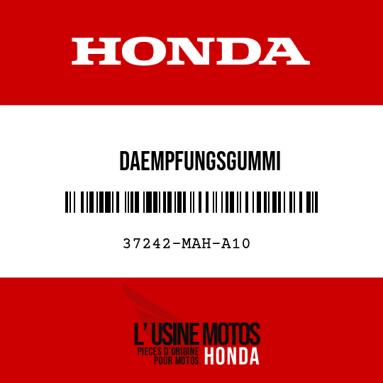image de 37242-MAH-A10 DAEMPFUNGSGUMMI