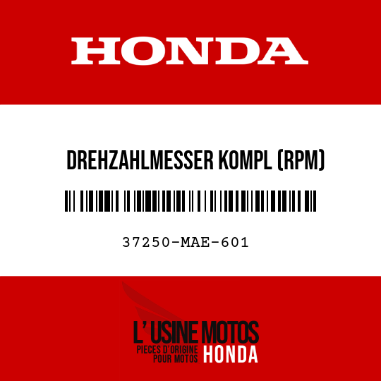 image de 37250-MAE-601 DREHZAHLMESSER KOMPL (RPM)