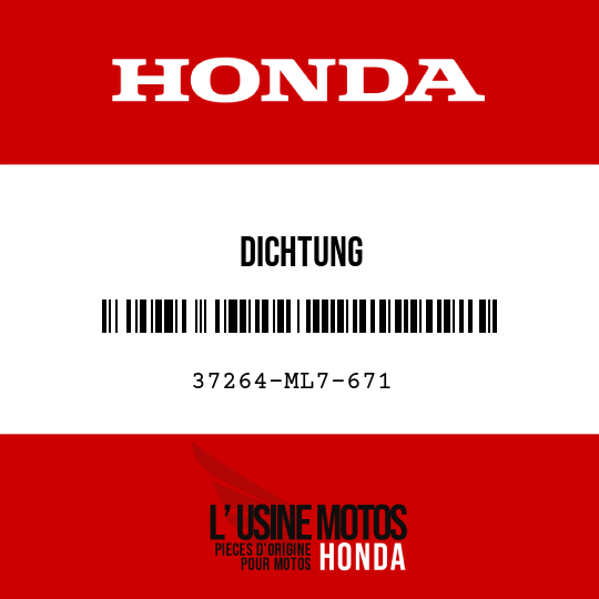 image de 37264-ML7-671 DICHTUNG