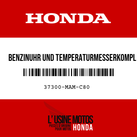 image de 37300-MAM-C80 BENZINUHR UND TEMPERATURMESSERKOMPL