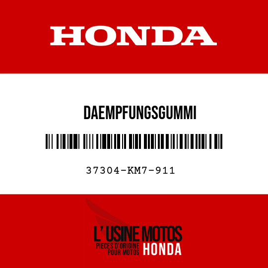 image de 37304-KM7-911 DAEMPFUNGSGUMMI
