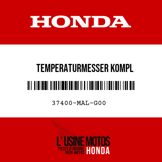 image de 37400-MAL-G00 TEMPERATURMESSER KOMPL