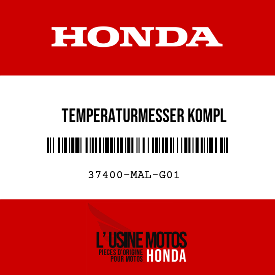 image de 37400-MAL-G01 TEMPERATURMESSER KOMPL