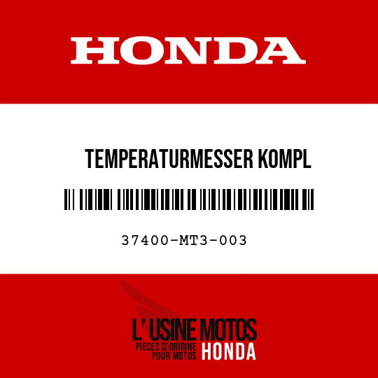 image de 37400-MT3-003 TEMPERATURMESSER KOMPL