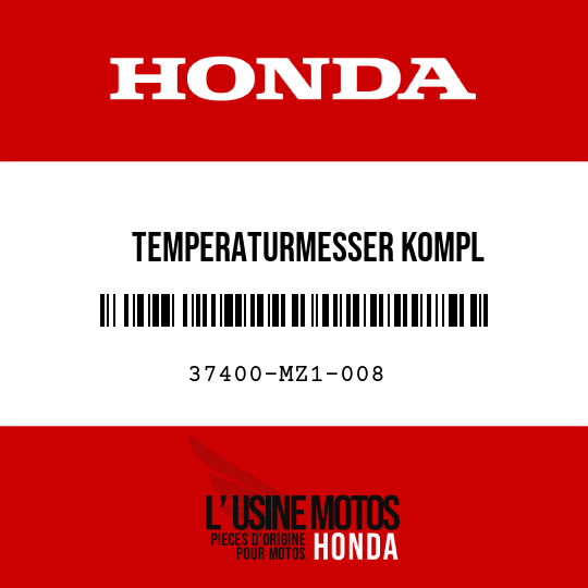 image de 37400-MZ1-008 TEMPERATURMESSER KOMPL