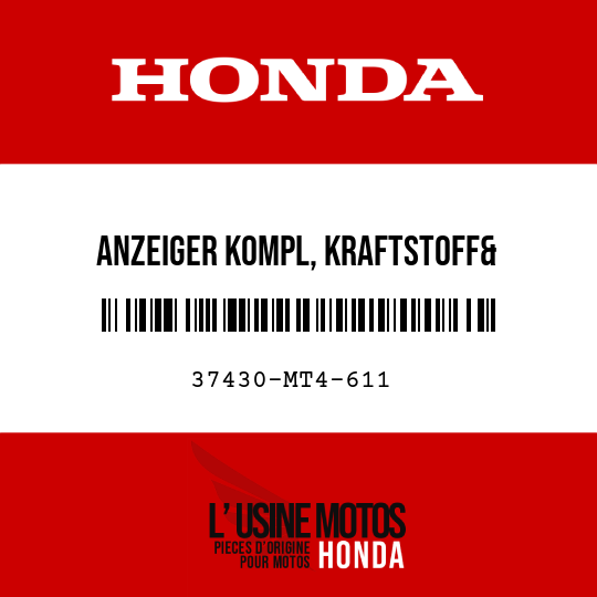image de 37430-MT4-611 ANZEIGER KOMPL, KRAFTSTOFF& TEMPERATUR