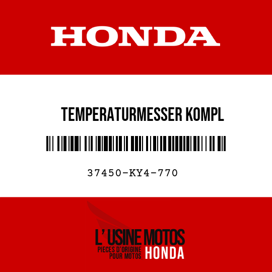image de 37450-KY4-770 TEMPERATURMESSER KOMPL
