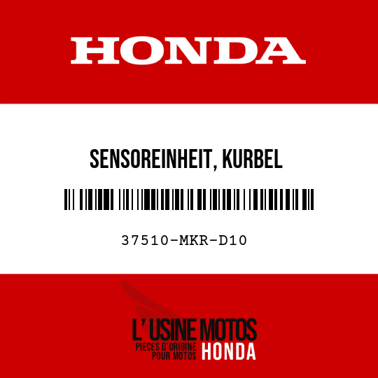 image de 37510-MKR-D10 SENSOREINHEIT, KURBEL