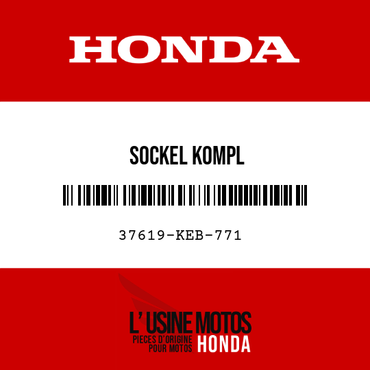 image de 37619-KEB-771 SOCKEL KOMPL