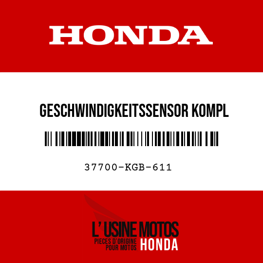 image de 37700-KGB-611 GESCHWINDIGKEITSSENSOR KOMPL