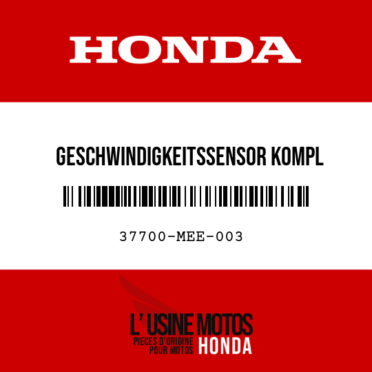 image de 37700-MEE-003 GESCHWINDIGKEITSSENSOR KOMPL