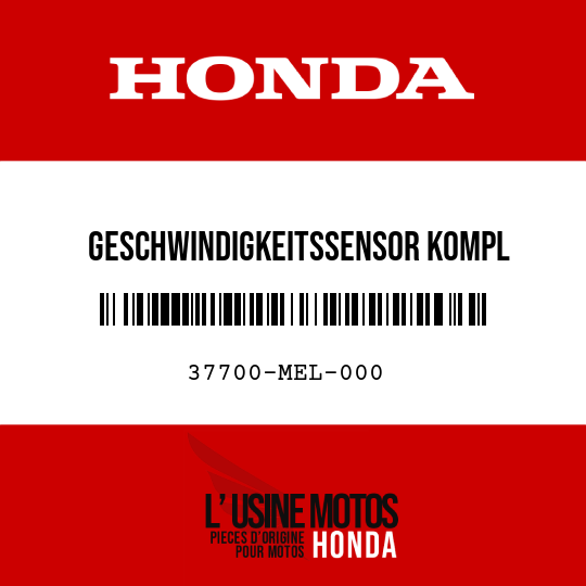 image de 37700-MEL-000 GESCHWINDIGKEITSSENSOR KOMPL