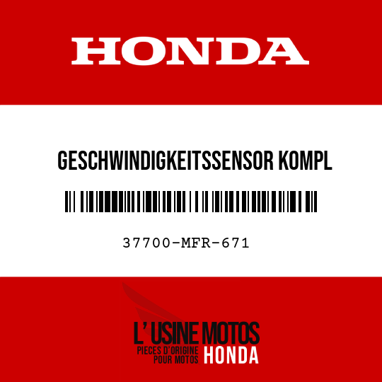 image de 37700-MFR-671 GESCHWINDIGKEITSSENSOR KOMPL