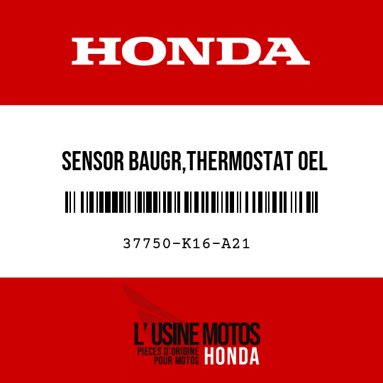 image de 37750-K16-A21 SENSOR BAUGR,THERMOSTAT OEL (MITSUBISHI)