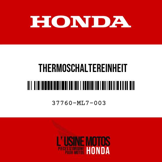 image de 37760-ML7-003 THERMOSCHALTEREINHEIT