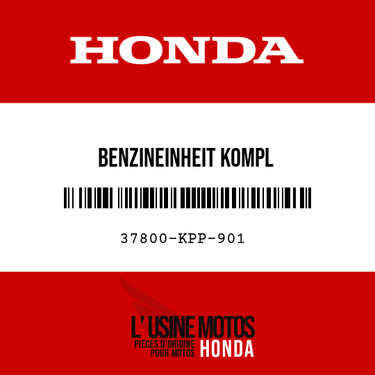 image de 37800-KPP-901 BENZINEINHEIT KOMPL