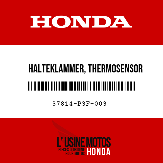 image de 37814-P3F-003 HALTEKLAMMER, THERMOSENSOR