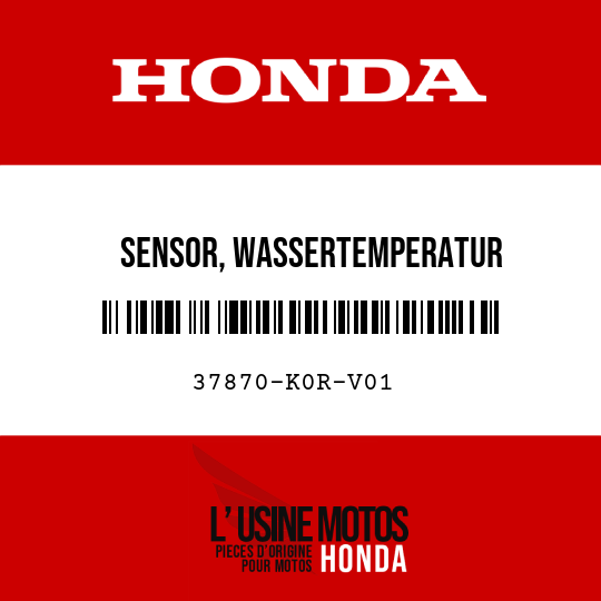 image de 37870-K0R-V01 SENSOR, WASSERTEMPERATUR