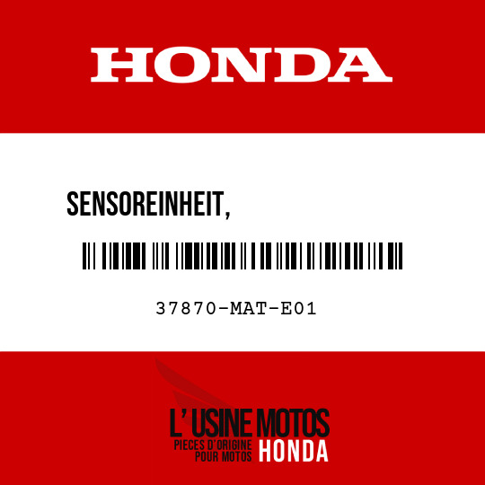 image de 37870-MAT-E01 SENSOREINHEIT,                WASSER-TEMPERATUR