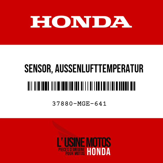 image de 37880-MGE-641 SENSOR, AUSSENLUFTTEMPERATUR