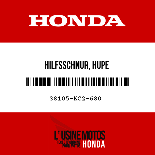 image de 38105-KC2-680 HILFSSCHNUR, HUPE