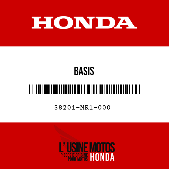 image de 38201-MR1-000 BASIS
