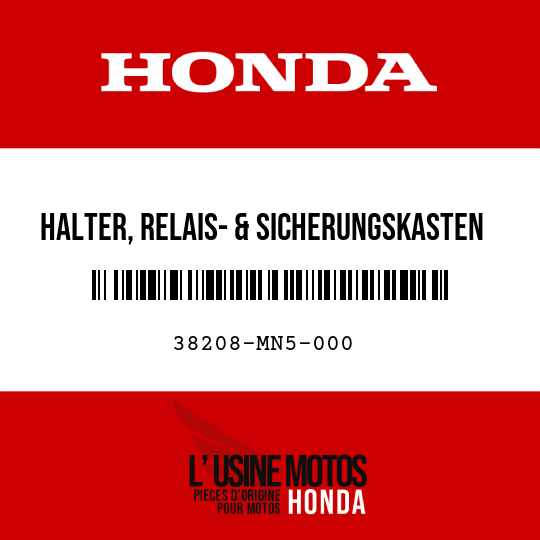 image de 38208-MN5-000 HALTER, RELAIS- & SICHERUNGSKASTEN