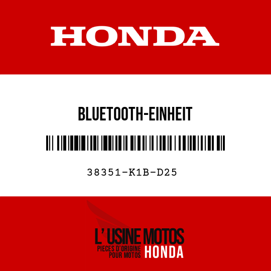 image de 38351-K1B-D25 BLUETOOTH-EINHEIT