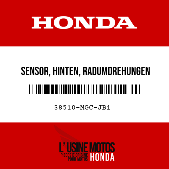 image de 38510-MGC-JB1 SENSOR, HINTEN, RADUMDREHUNGEN