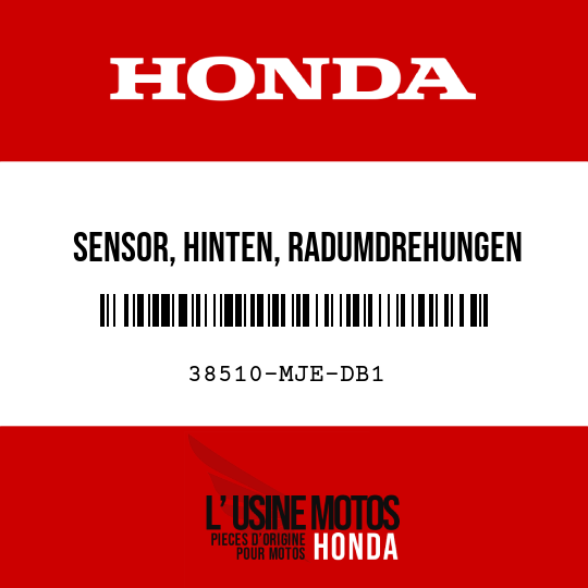 image de 38510-MJE-DB1 SENSOR, HINTEN, RADUMDREHUNGEN