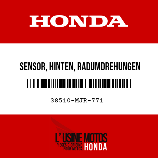 image de 38510-MJR-771 SENSOR, HINTEN, RADUMDREHUNGEN