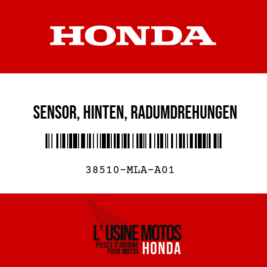 image de 38510-MLA-A01 SENSOR, HINTEN, RADUMDREHUNGEN