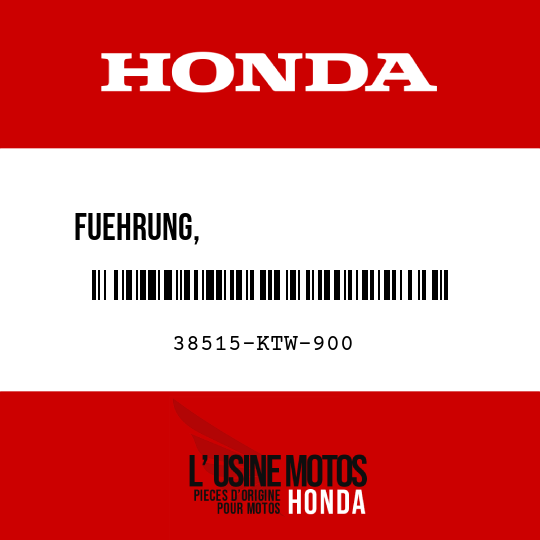 image de 38515-KTW-900 FUEHRUNG,                     OELDRUCKSCHALTERKABEL