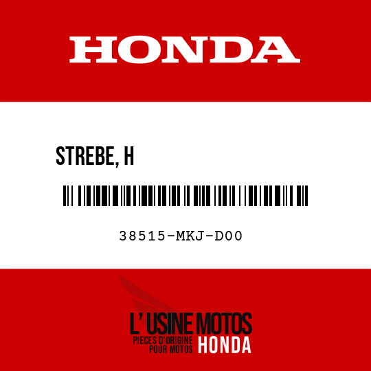 image de 38515-MKJ-D00 STREBE, H                    RADGESCHWINDIGKEITSSENSOR