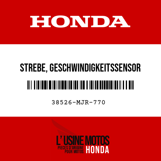 image de 38526-MJR-770 STREBE, GESCHWINDIGKEITSSENSOR