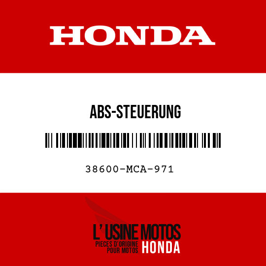 image de 38600-MCA-971 ABS-STEUERUNG