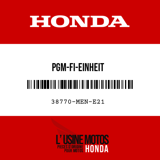 image de 38770-MEN-E21 PGM-FI-EINHEIT