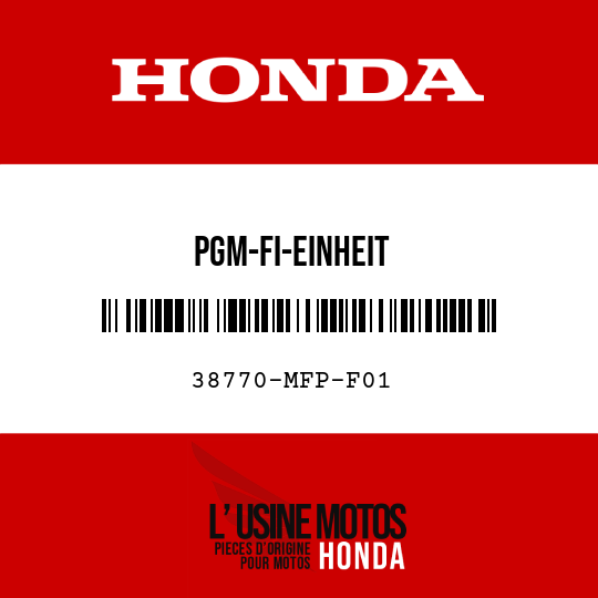 image de 38770-MFP-F01 PGM-FI-EINHEIT