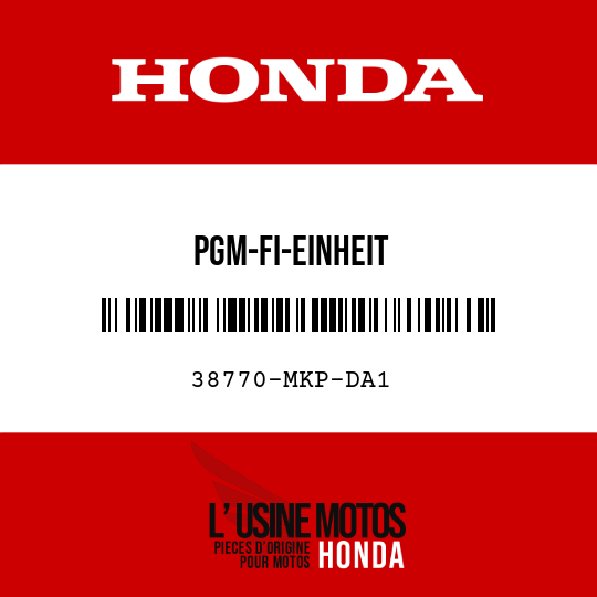 image de 38770-MKP-DA1 PGM-FI-EINHEIT
