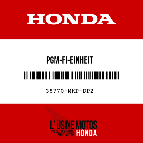 image de 38770-MKP-DP2 PGM-FI-EINHEIT