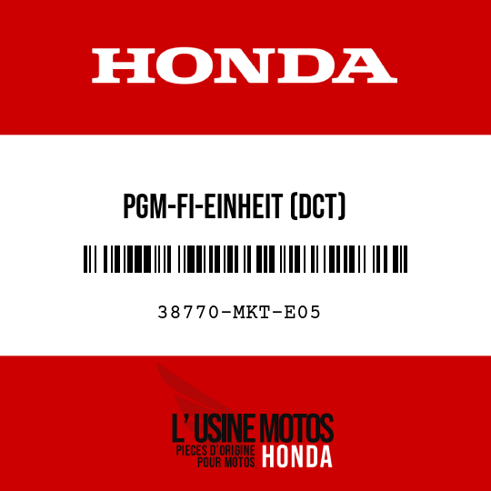 image de 38770-MKT-E05 PGM-FI-EINHEIT (DCT)
