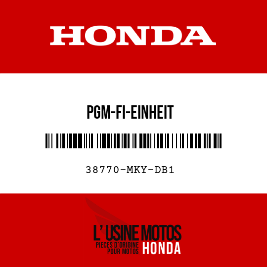 image de 38770-MKY-DB1 PGM-FI-EINHEIT