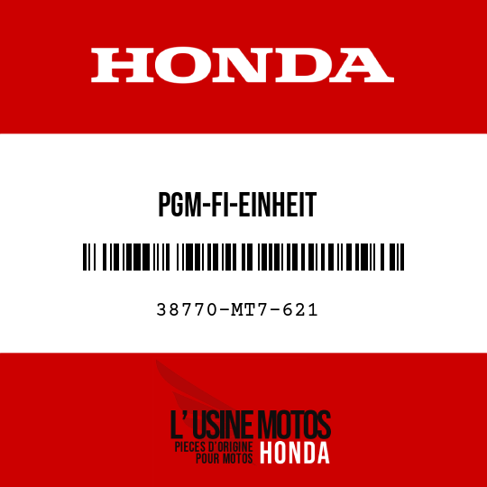 image de 38770-MT7-621 PGM-FI-EINHEIT