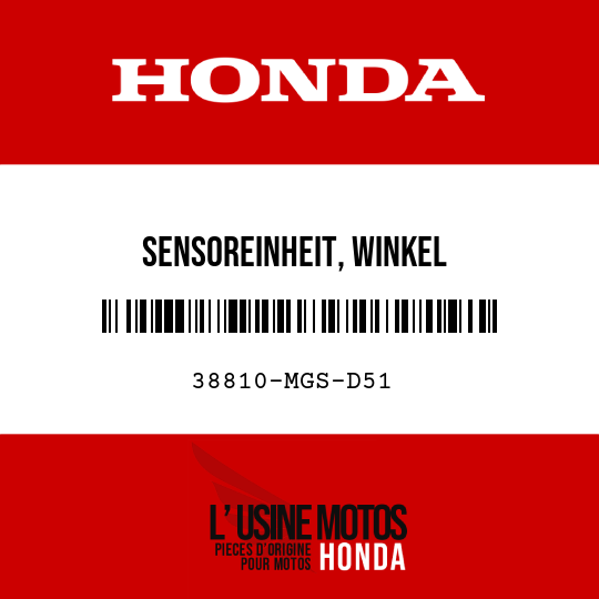 image de 38810-MGS-D51 SENSOREINHEIT, WINKEL