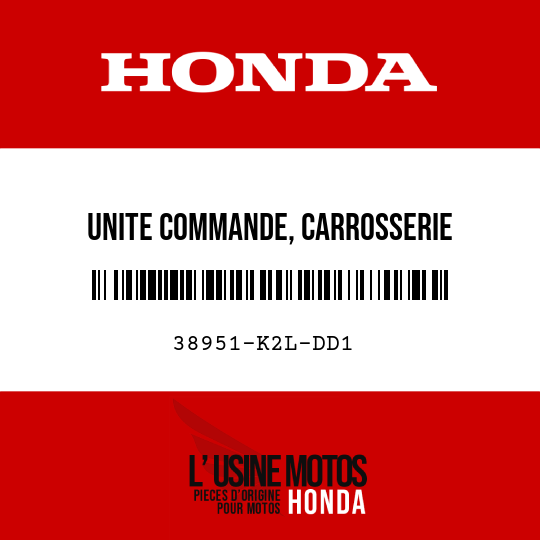 image de 38951-K2L-DD1 UNITE COMMANDE, CARROSSERIE