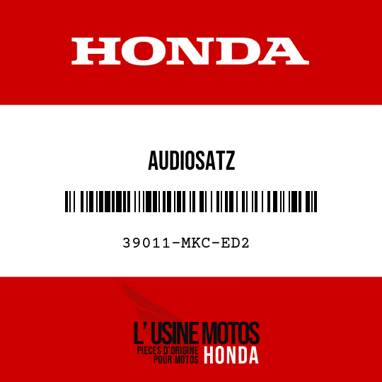 image de 39011-MKC-ED2 AUDIOSATZ