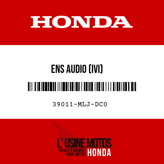 image de 39011-MLJ-DC0 ENS AUDIO (IVI)