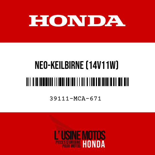 image de 39111-MCA-671 NEO-KEILBIRNE (14V11W)