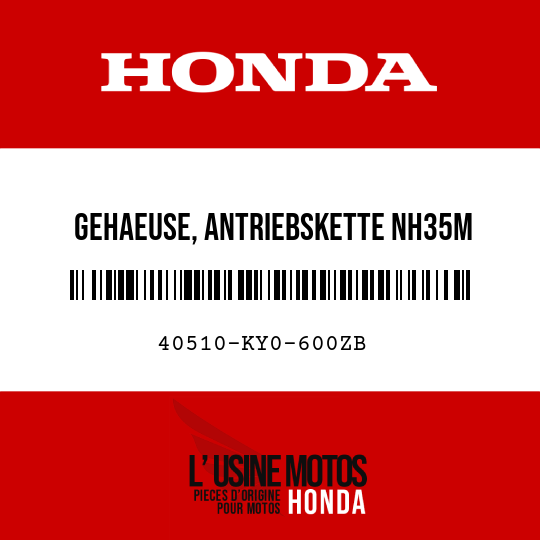 image de 40510-KY0-600ZB GEHAEUSE, ANTRIEBSKETTE NH35M 